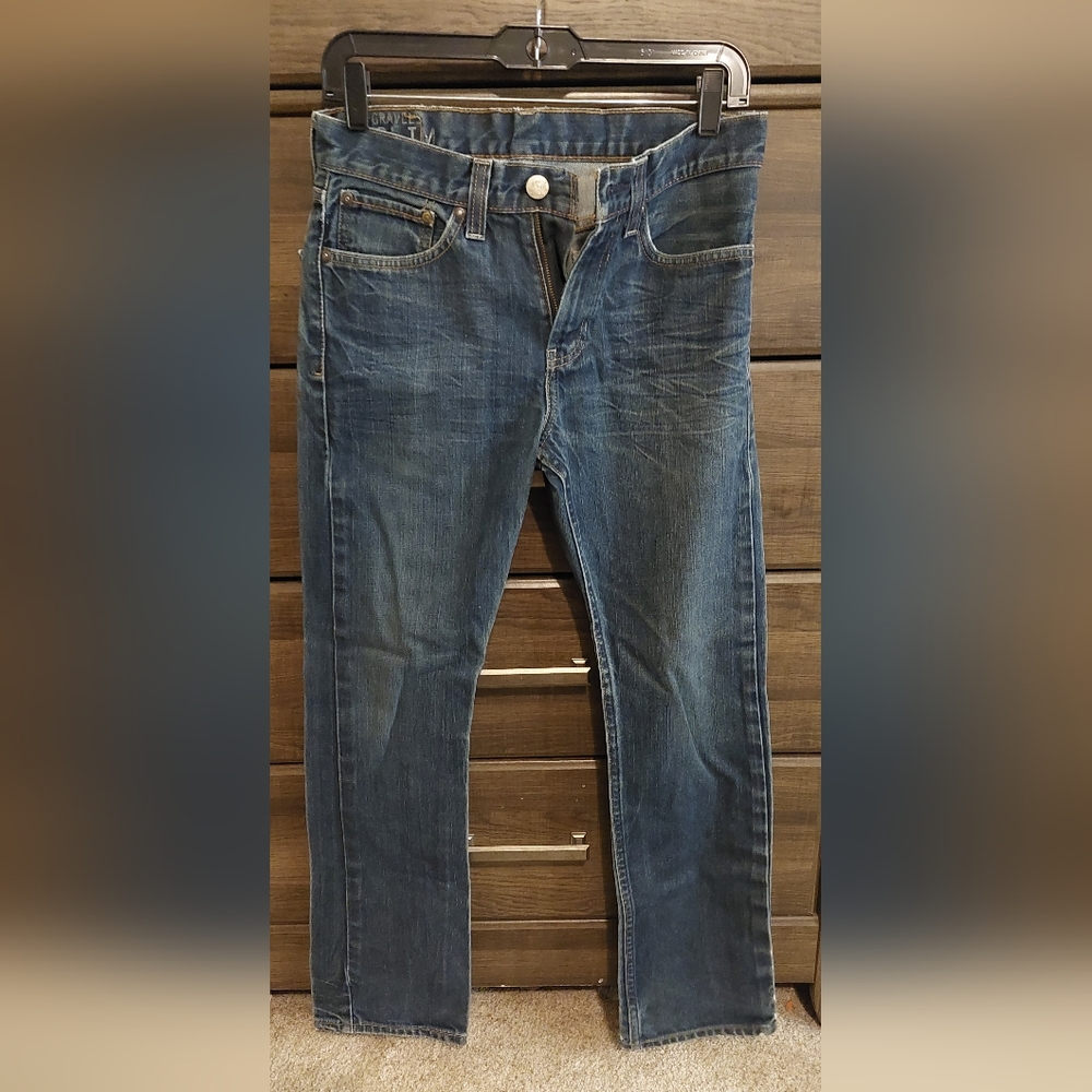 Slim Men Bull Head Jeans